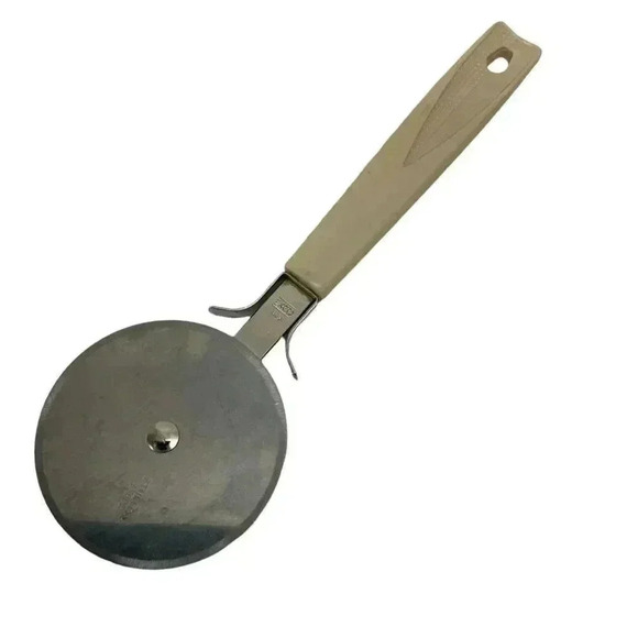 Ekco Pizza Cutter Wheel Slicer Roller Stainless Steel Handle 8” Vintage USA - Picture 1 of 4